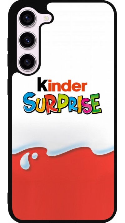 Coque Samsung Galaxy S23+ - Silicone rigide noir Kinder Surprise