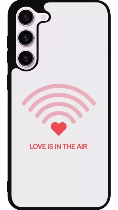 Samsung Galaxy S23+ Case Hülle - Silikon schwarz Saint Valentines Day 26 Love is in the air