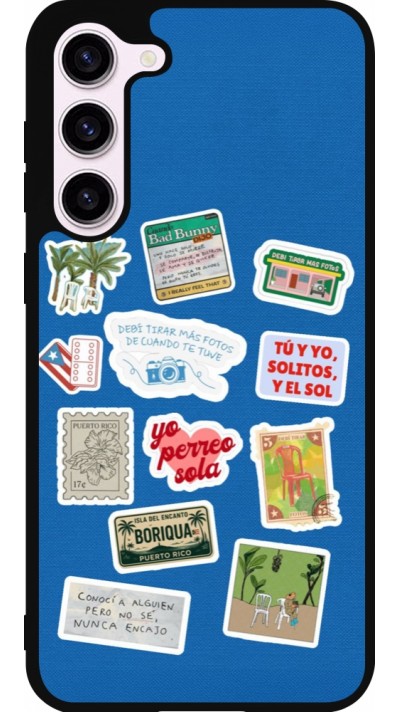 Samsung Galaxy S23+ Case Hülle - Silikon schwarz Seals of the Dominican Republic DTMF