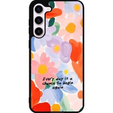 Samsung Galaxy S23+ Case Hülle - Silikon schwarz Every day is a chance 2026