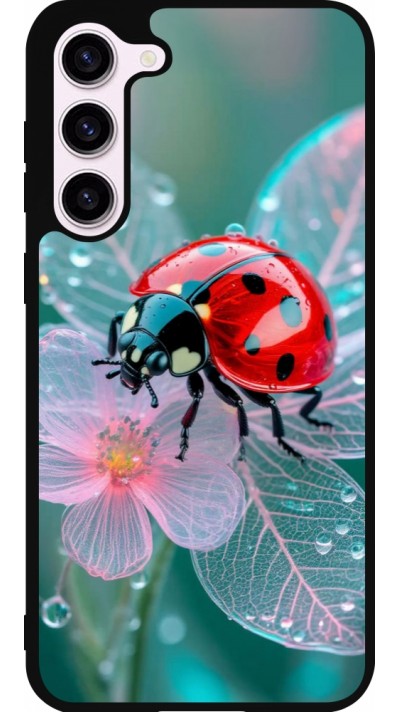 Samsung Galaxy S23+ Case Hülle - Silikon schwarz Ladybird in bloom 2026