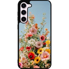 Samsung Galaxy S23+ Case Hülle - Silikon schwarz Spring flowers 2026