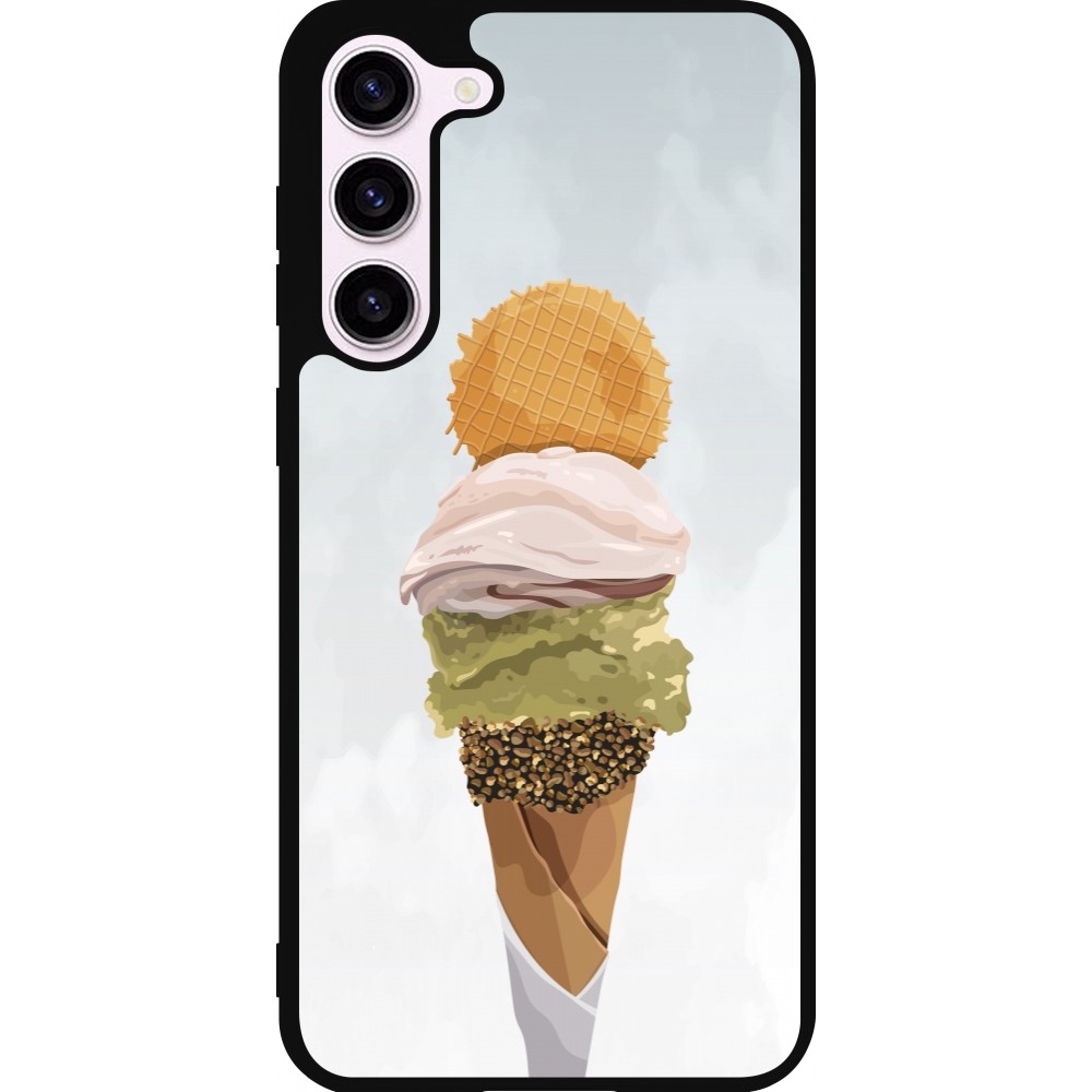 Samsung Galaxy S23+ Case Hülle - Silikon schwarz Summer 2025 Cornet