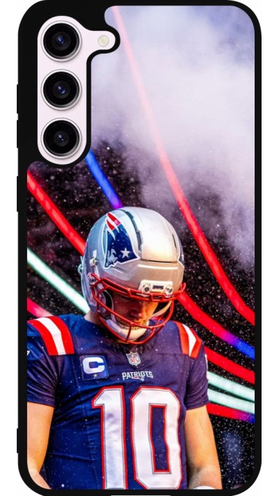 Samsung Galaxy S23+ Case Hülle - Silikon schwarz Super Bowl 26 Patriots 3