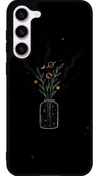 Samsung Galaxy S23+ Case Hülle - Silikon schwarz Vase black