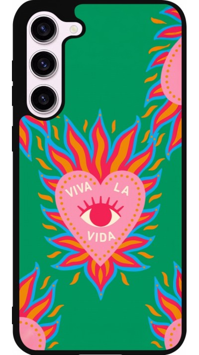 Samsung Galaxy S23+ Case Hülle - Silikon schwarz Viva la vida 2026