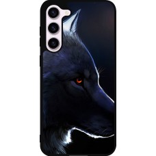 Samsung Galaxy S23+ Case Hülle - Silikon schwarz Wolf Shape