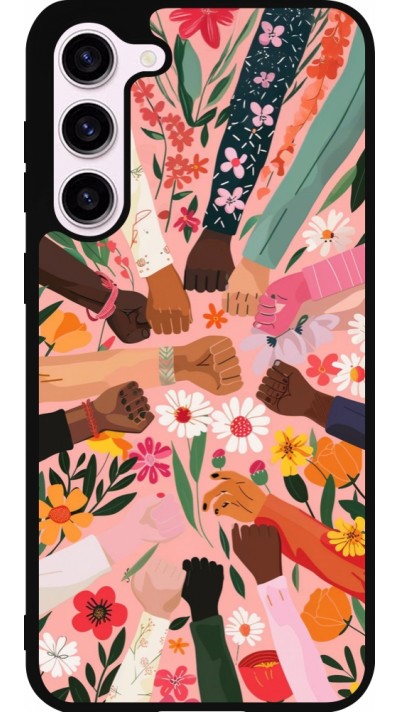 Samsung Galaxy S23+ Case Hülle - Silikon schwarz Womens day 2026 8