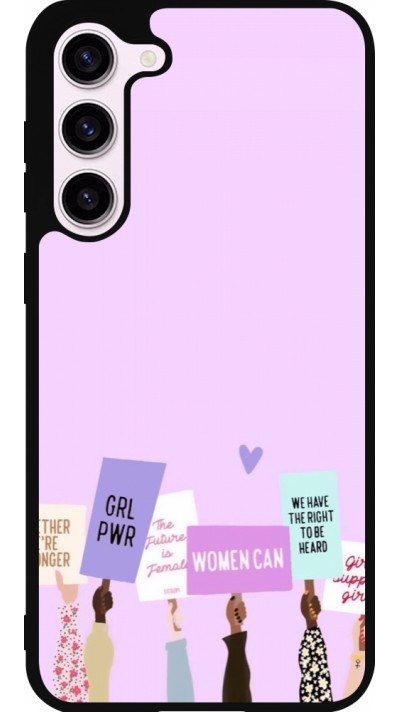 Samsung Galaxy S23+ Case Hülle - Silikon schwarz Womens day 2026 9