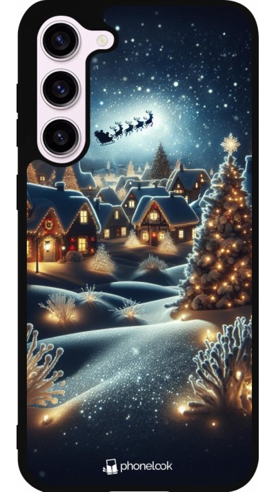 Samsung Galaxy S23+ Case Hülle - Silikon schwarz Weihnachten 2023 Weihnachten steht vor der Tür
