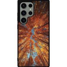Coque Samsung Galaxy S23 Ultra - Silicone rigide noir Autumn 25 Trees