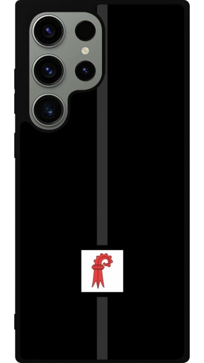 Coque Samsung Galaxy S23 Ultra - Silicone rigide noir Canton BL noir
