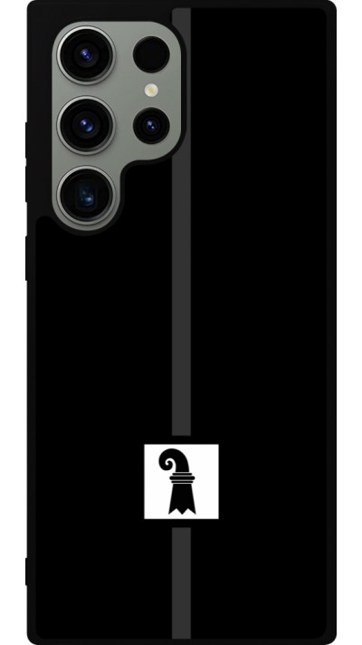 Coque Samsung Galaxy S23 Ultra - Silicone rigide noir Canton BS noir
