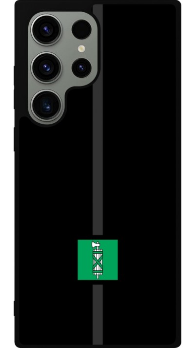 Coque Samsung Galaxy S23 Ultra - Silicone rigide noir Canton SG noir