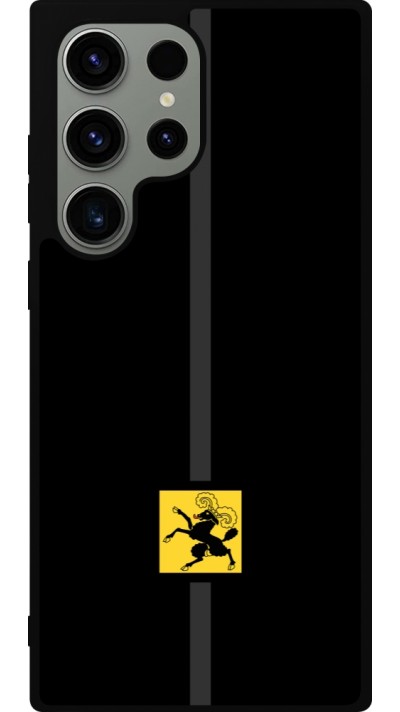 Coque Samsung Galaxy S23 Ultra - Silicone rigide noir Canton SH noir