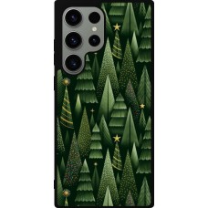 Samsung Galaxy S23 Ultra Case Hülle - Silikon schwarz Christmas 25 Pattern Xmas Tree