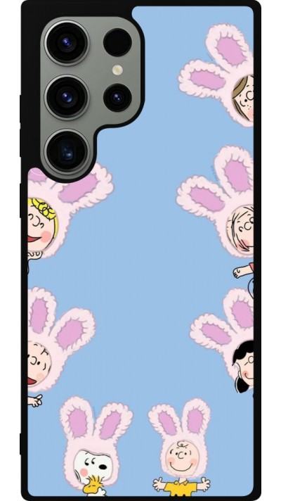 Samsung Galaxy S23 Ultra Case Hülle - Silikon schwarz Easter 2026 Snoopy