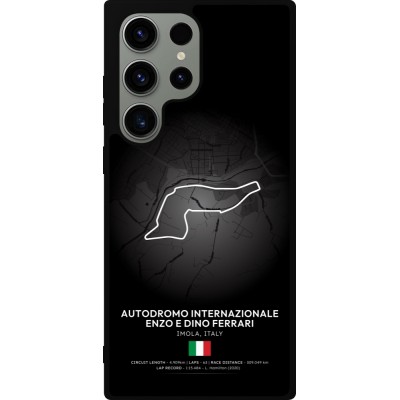 Samsung Galaxy S23 Ultra Case Hülle - Silikon schwarz F1 Track 2025 Emilia-Rogmana