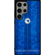 Samsung Galaxy S23 Ultra Case Hülle - Silikon schwarz Bosnien und Herzegowina 2026 personalisierbares Fussballtrikot