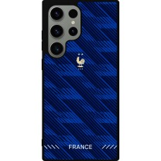 Samsung Galaxy S23 Ultra Case Hülle - Silikon schwarz Frankreich 2026 personalisierbares Fussballtrikot