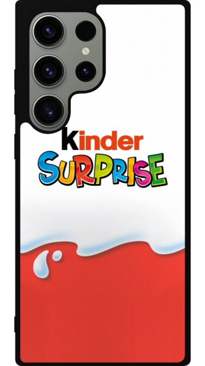 Coque Samsung Galaxy S23 Ultra - Silicone rigide noir Kinder Surprise