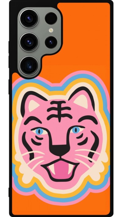 Samsung Galaxy S23 Ultra Case Hülle - Silikon schwarz Lion colors 2026