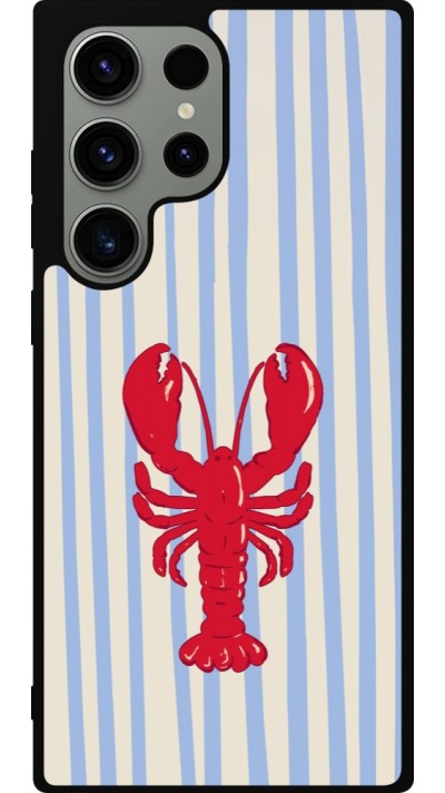 Samsung Galaxy S23 Ultra Case Hülle - Silikon schwarz Red lobster 2026