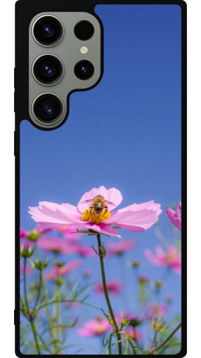Coque Samsung Galaxy S23 Ultra - Silicone rigide noir Bee on a flower Spring 2026