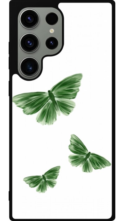 Coque Samsung Galaxy S23 Ultra - Silicone rigide noir Butterflies Spring 2026