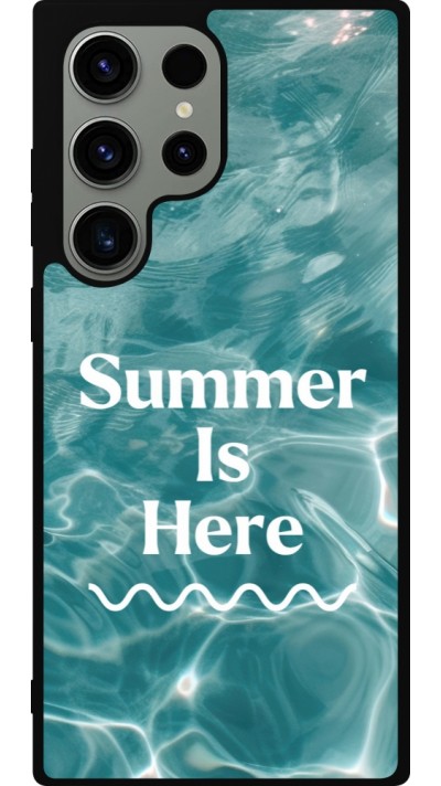 Samsung Galaxy S23 Ultra Case Hülle - Silikon schwarz Summer 2025 Summer is here