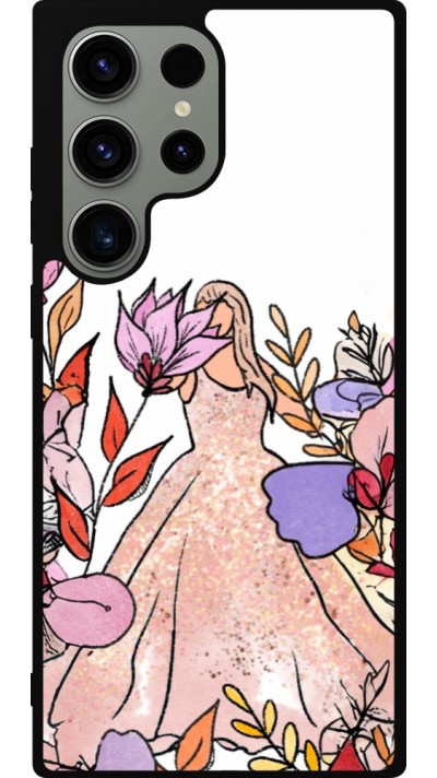 Samsung Galaxy S23 Ultra Case Hülle - Silikon schwarz Taylor Swift Sketch - White