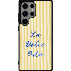 Samsung Galaxy S23 Ultra Case Hülle - Silikon schwarz The good life 2026