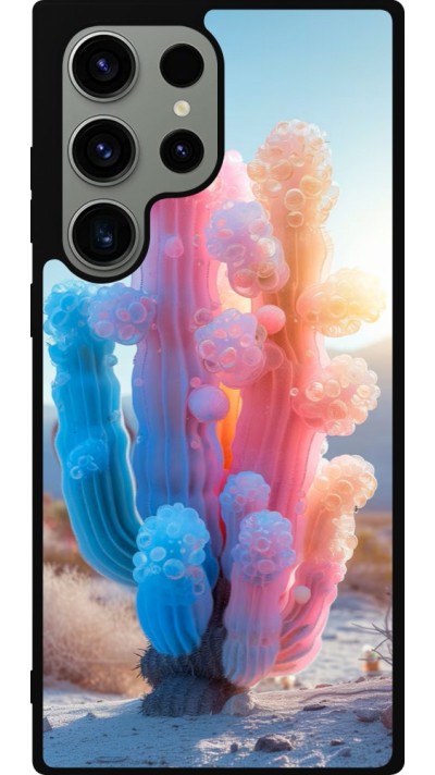 Coque Samsung Galaxy S23 Ultra - Silicone rigide noir Artificial vegetation 2025