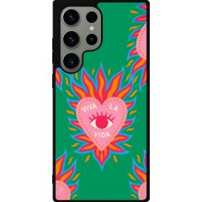 Samsung Galaxy S23 Ultra Case Hülle - Silikon schwarz Viva la vida 2026