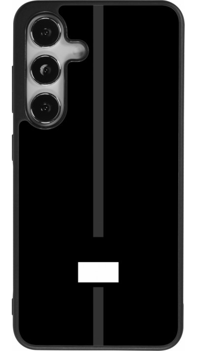 Coque Samsung Galaxy S24 - Silicone rigide noir Canton FR noir