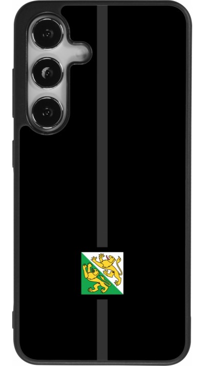 Coque Samsung Galaxy S24 - Silicone rigide noir Canton TG noir