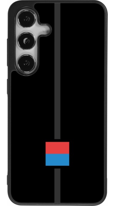 Coque Samsung Galaxy S24 - Silicone rigide noir Canton TI noir