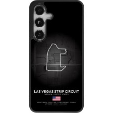 Coque Samsung Galaxy S24 - Silicone rigide noir F1 Track 2025 Las Vegas