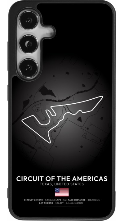 Coque Samsung Galaxy S24 - Silicone rigide noir F1 Track 2025 United States