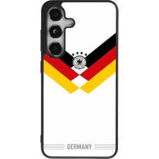 Samsung Galaxy S24 Case Hülle - Silikon schwarz Deutschland 2026 personalisierbares Fussballtrikot