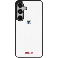 Samsung Galaxy S24 Case Hülle - Silikon schwarz England 2026 personalisierbares Fussballtrikot