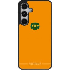 Samsung Galaxy S24 Case Hülle - Silikon schwarz Australien 2026 personalisierbares Fussballtrikot