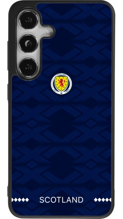 Samsung Galaxy S24 Case Hülle - Silikon schwarz Schottland 2026 personalisierbares Fussballtrikot