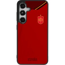 Samsung Galaxy S24 Case Hülle - Silikon schwarz Spanien 2022 personalisierbares Fußballtrikot
