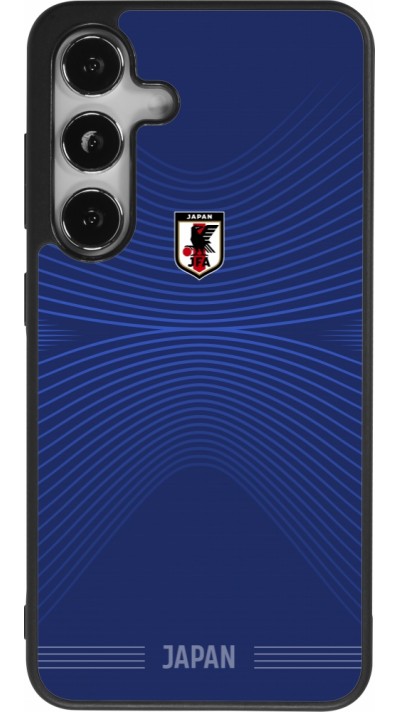 Samsung Galaxy S24 Case Hülle - Silikon schwarz Japan 2022 personalisierbares Fussballtrikot