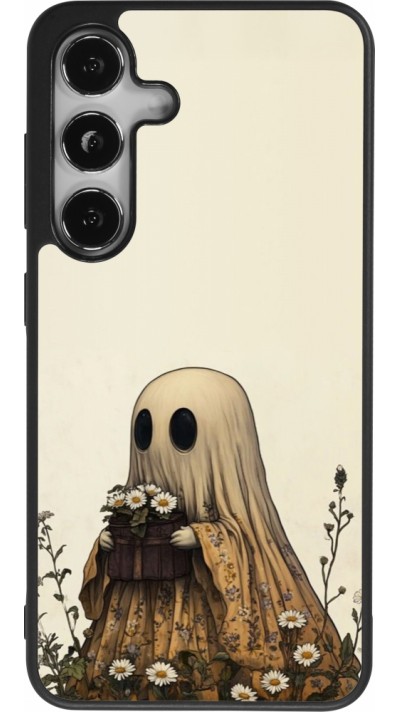 Samsung Galaxy S24 Case Hülle - Silikon schwarz Halloween 2025 Ghost gardener
