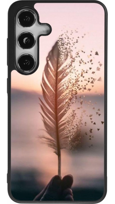 Coque Samsung Galaxy S24 - Silicone rigide noir Hello September 11 19