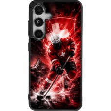 Samsung Galaxy S24 Case Hülle - Silikon schwarz Hockey World Championship Player