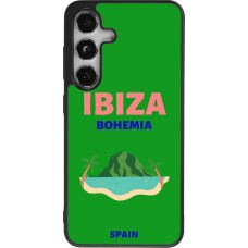 Coque Samsung Galaxy S24 - Silicone rigide noir Pop Summer Destination Ibiza