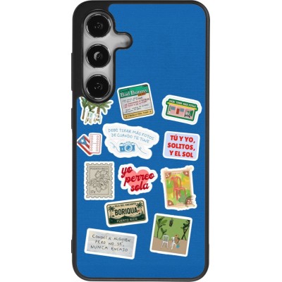 Samsung Galaxy S24 Case Hülle - Silikon schwarz Seals of the Dominican Republic DTMF